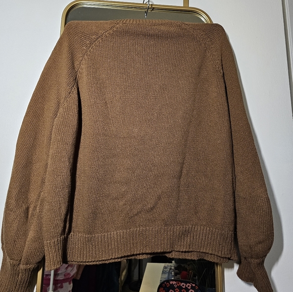 Sezane Leontine Jumper in Coffee Brown EUC! - Picture 6 of 9
